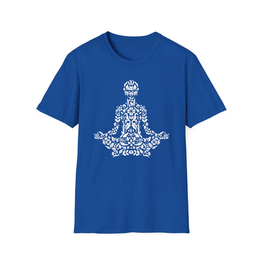 Artistic Meditation Pose T-Shirt