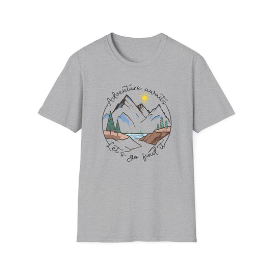 Adventure Awaits Lets Go Get It T-Shirt