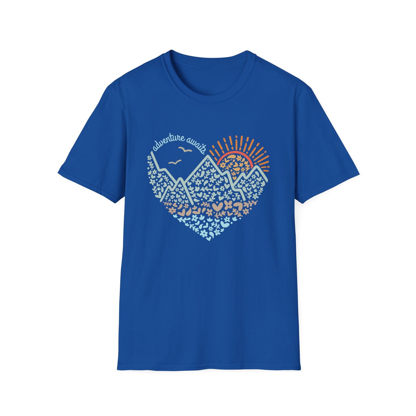 Adventure Awaits Heart T-Shirt