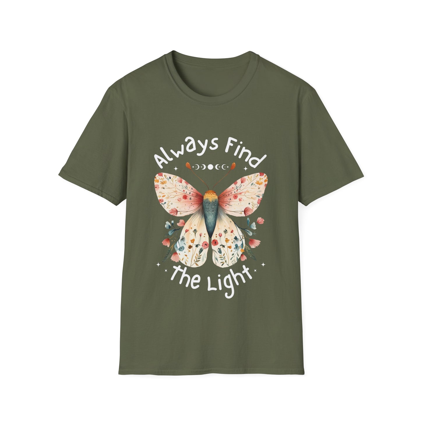 Butterfly Always Find the Light T-Shirt