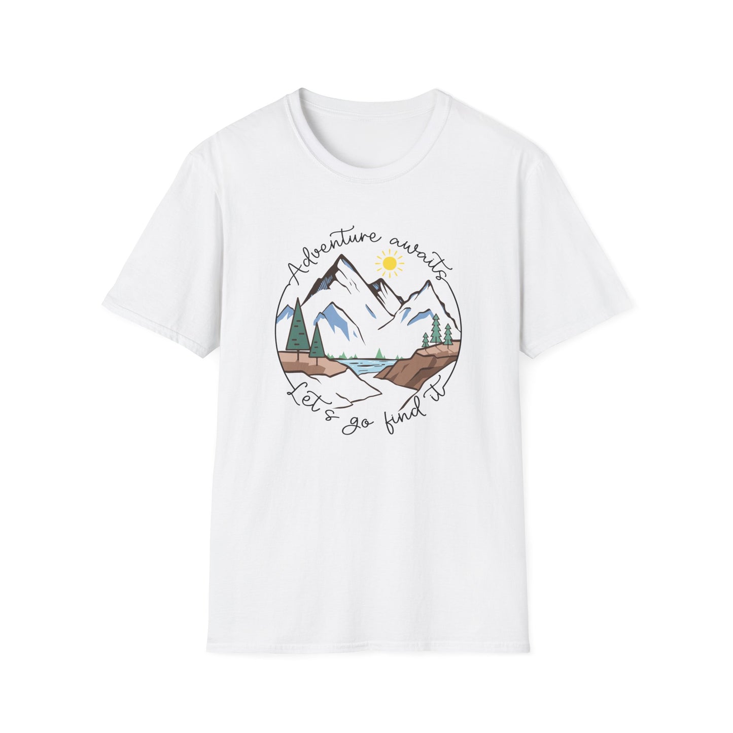 Adventure Awaits Lets Go Get It T-Shirt